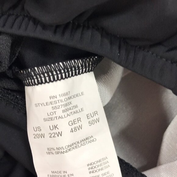 Swim Solutions Plus Size Flyaway Swimdress - Picture 8 of 8